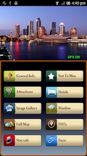 Tampa Offline Map Travel Guide Screenshots 0
