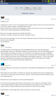 Wereldwijzer Reisforums - screenshot thumbnail