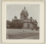 Sint Isaac Kathedraal in Sint-Petersburg, ontworpen door Auguste Montferrand.