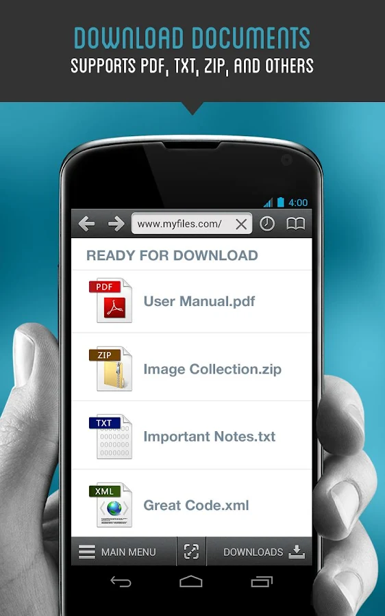 Downloader & Private Browser - screenshot