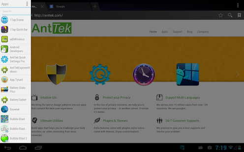 Sidebar Plus (Multi-bars) Screenshot