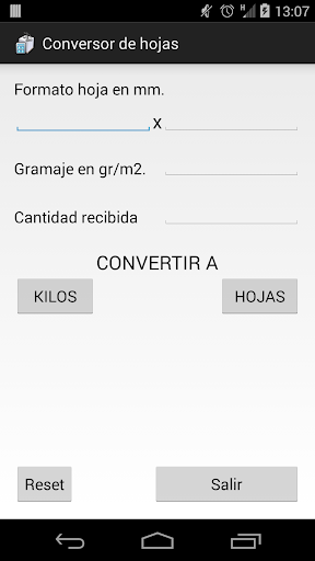 【免費工具App】Conversor de hojas-APP點子