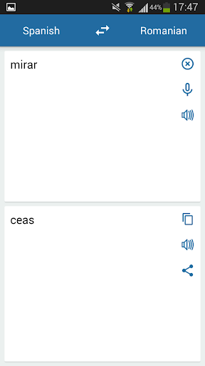 Spanish Romanian Translator