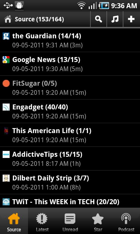 Feed+ Pro Screen 1