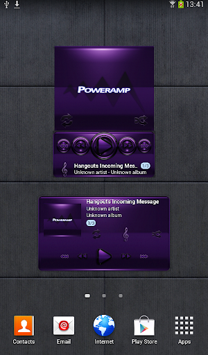 免費下載音樂APP|Poweramp widget - BLACK Purple app開箱文|APP開箱王