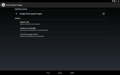 Conv. de texto em voz Google - screenshot thumbnail