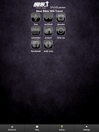 Have Bible Will Travel Church poster 5