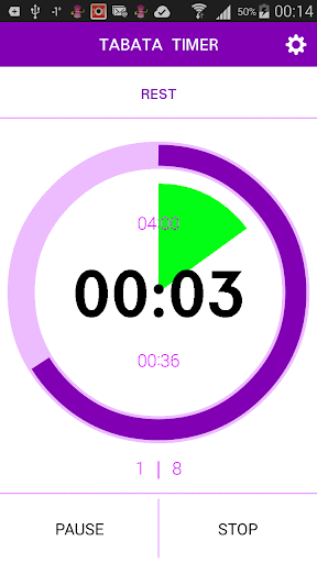 【免費健康App】Tabata timer with music-APP點子