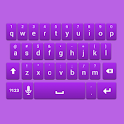 Purple Galaxy Keyboard Skin logo