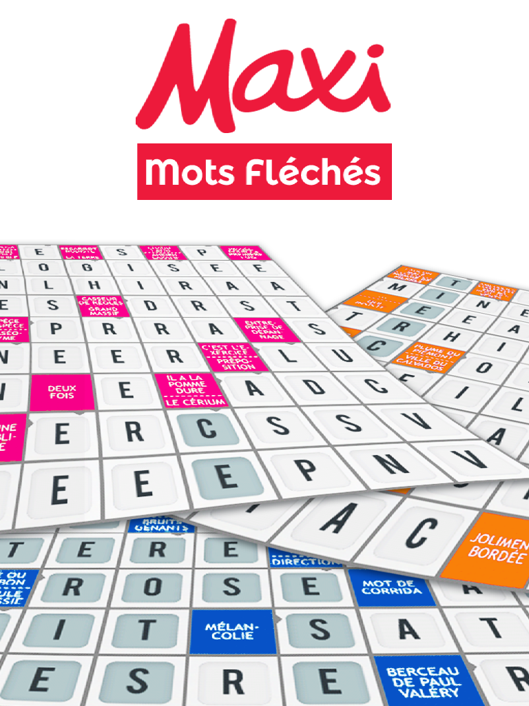 Android application Maxi Mots Fléchés screenshort