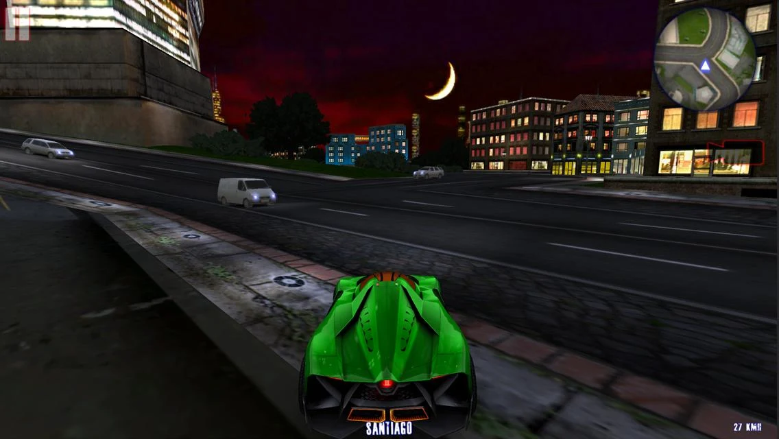 MIDTOWN CRAZY RACE PRO - screenshot