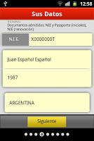 Cita previa extranjería APK Screenshot #3