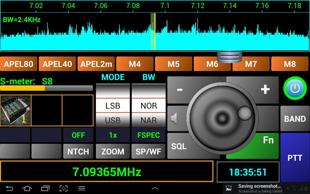 POCKET RX / TX POUR ANDROID + APRS HB9AS / AREX
