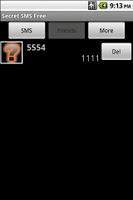 Secret SMS APK 螢幕截圖圖片 #5