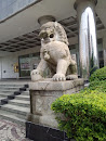 梧州人民政府石獅子