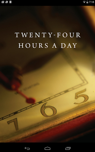 【免費書籍App】Twenty-Four Hours a Day-APP點子