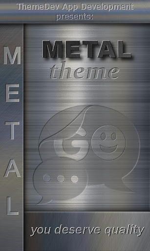 METAL THEME BRUSHED STEEL