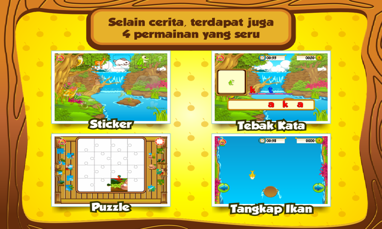 Cerita Anak: Danau Toba dan Asal Usulnya - Android Apps on 