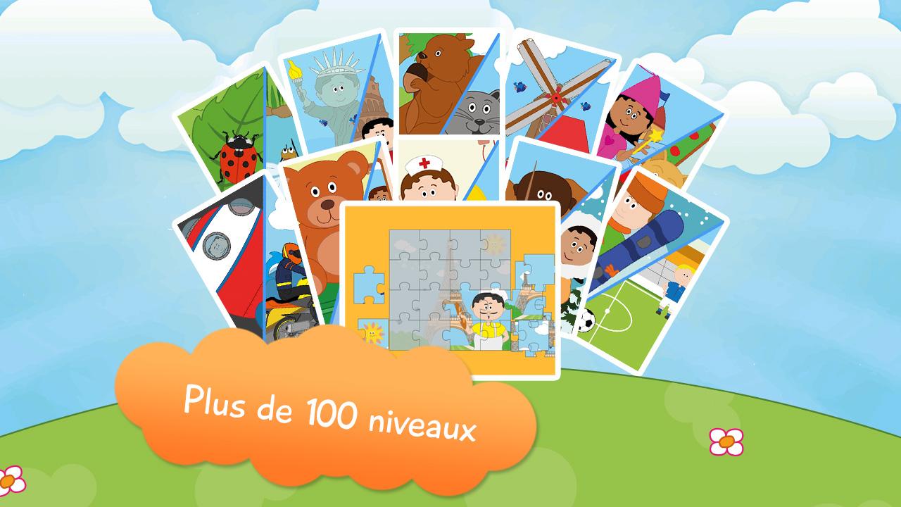 Android application 100+ Kids Jigsaw Puzzles Free screenshort