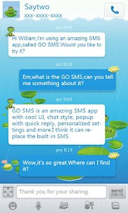How to download GO SMS Pro Frog Theme 1.0 mod apk for android
