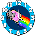 Nyan Cat Clock icon