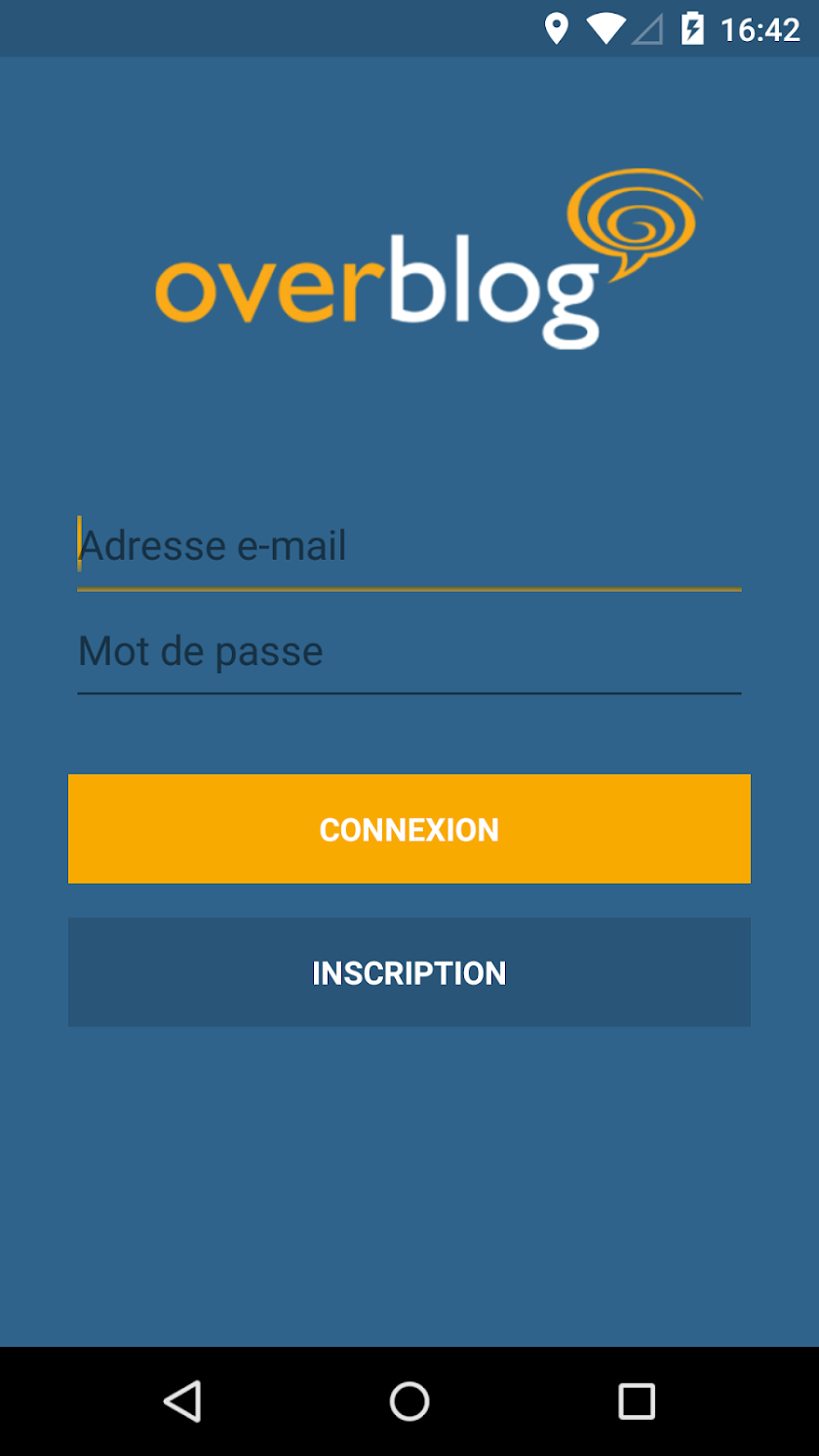 OverBlog Screen 1