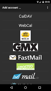 Screenshot CalDAV-Sync v0.4.17