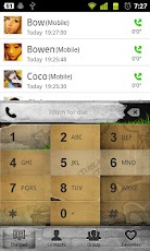 GO Contacts Graffiti Theme