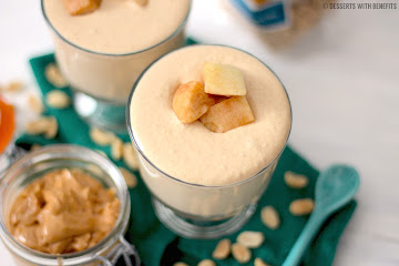 Healthy Peanut Butter Apple Yogurt Dip