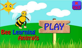 Bee Learn Animals for kids APK صورة لقطة الشاشة #6