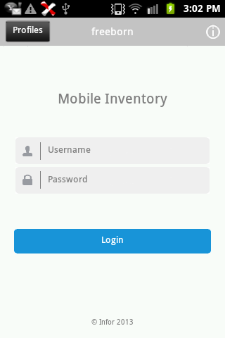 Infor Lawson Mobile Inventory