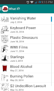 xkcd Reader Screenshots 5