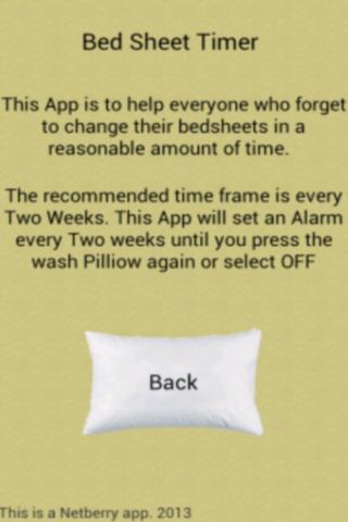 Bed Sheet Timer