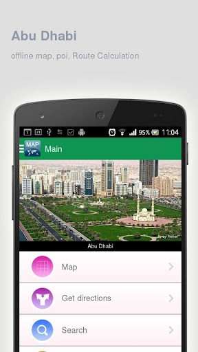 Abu Dhabi Map offline