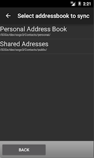 CardDAV-Sync - screenshot thumbnail