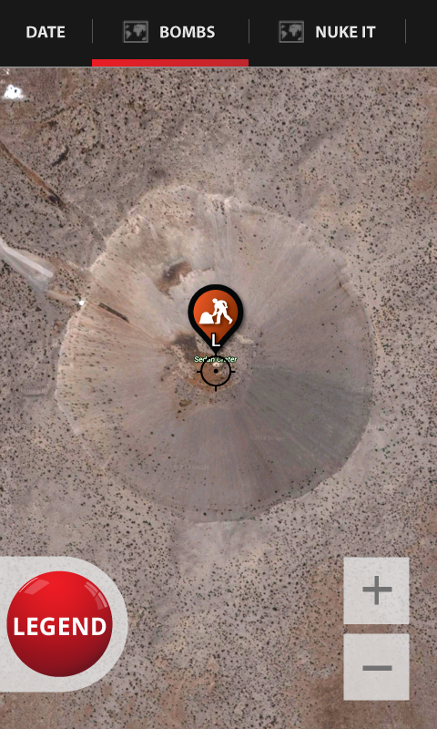    Nuclear USA Database- screenshot  