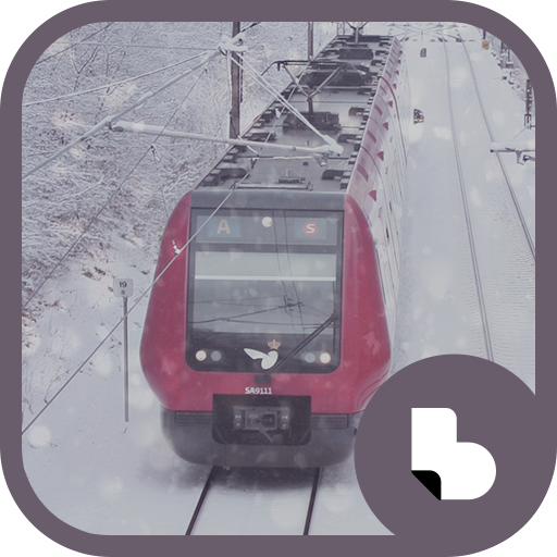 눈꽃 열차 버즈런처 테마 (홈팩) 個人化 App LOGO-APP開箱王