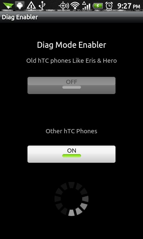 CM7 Diag Mode Enabler(Root) - screenshot