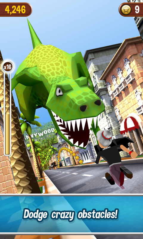 Angry Gran Run - Running Game - screenshot