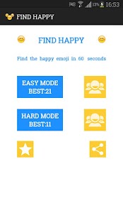Find the happy emoji