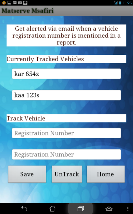    Matserve Msafiri- screenshot  