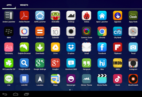 Monex Nova Apex ADW Holo Theme - screenshot thumbnail