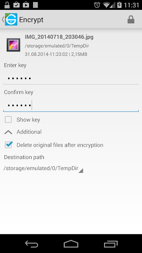 【免費工具App】Filenc lite (File encryption)-APP點子