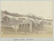 Gezicht op de Battery Wall in Ventnor