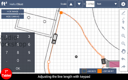 Area Calculator ✏️ Images - Maps - SketchAndCalc™ poster 3