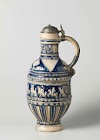 Jug with frieze of mounted soldiers