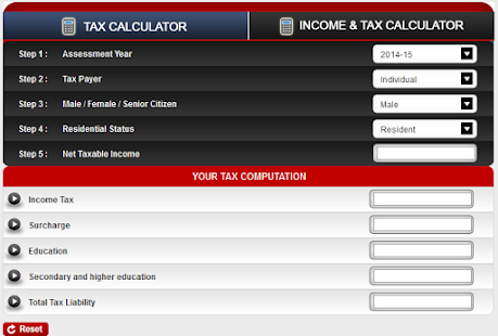 Income TAX Calculator Screenshots 3