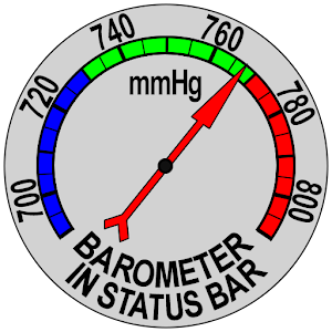 Download Barometer In Status Bar