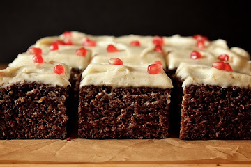 Orange Gingerbread with Cream Cheese Frosting