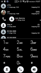 How to get Dialer theme Flat BlackWhite patch 1.0 apk for android